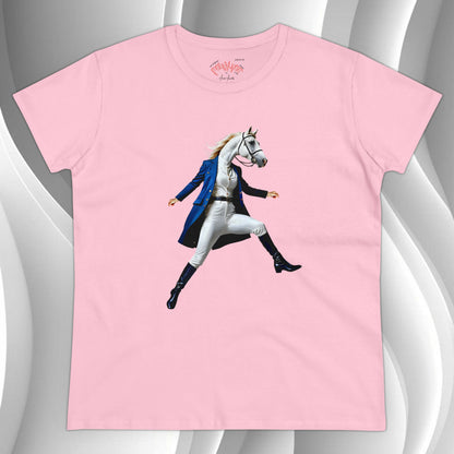 BELLE Women's Midweight Cotton Tee