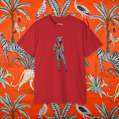 ZETE- Camiseta Unisex de Algodón Ultra Suave