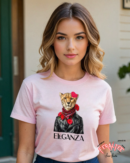 Camiseta de manga corta juvenil ELEGANZA
