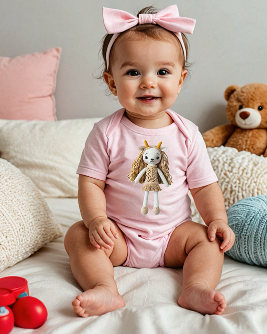 EMMA Infant Fine Jersey Bodysuit NB: 0-24 mos